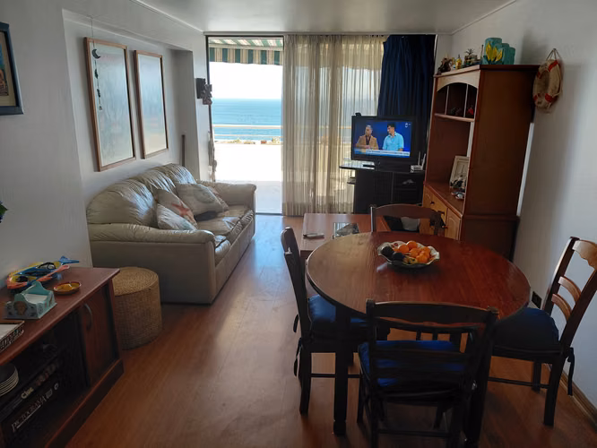 Vendo hermoso depto en primera linea playa amarilla - Imagen 7
