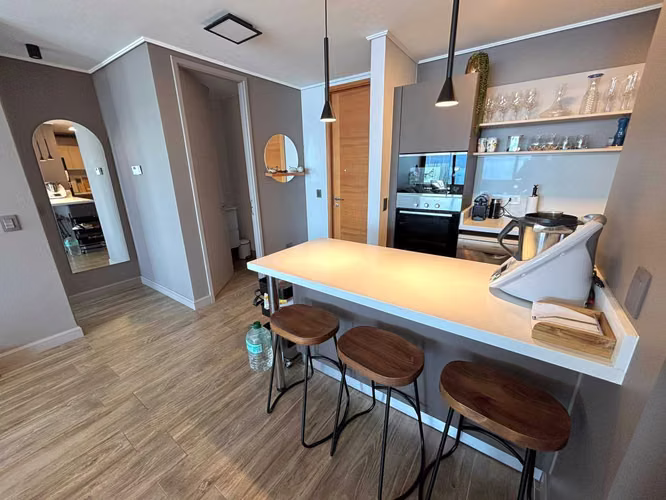 VENTA DEPARTAMENTO 3D MARINA SUR PUCON (184710) - Imagen 3