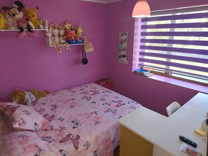 Casa mediterránea en condominio, Peñaflor – 3D 3B, quincho techado, conserjería 24/7