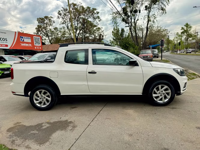 VOLKSWAGEN SAVEIRO COMFORLINE 1.6 MEC FULL CARPLAY AIRBAG ABS VER EN LAS CONDES 2019