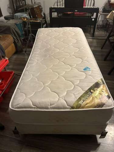 Cama Box Spring 1 plaza ROSEN.
