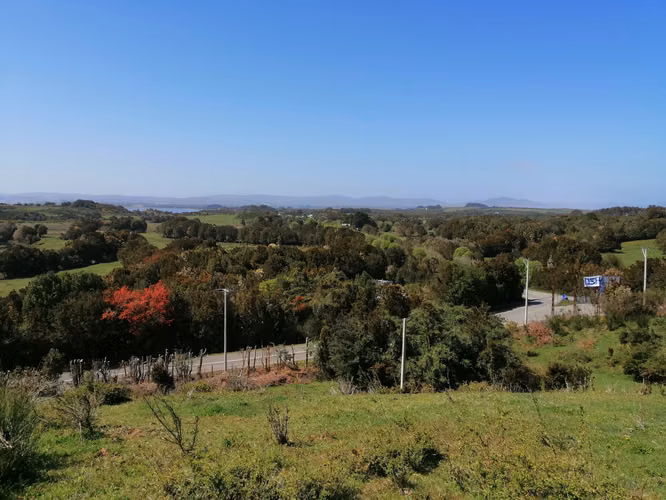 Terreno con vista, 11700mt2 a 19km de Ancud