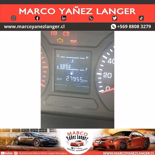 FOTON TM3 4X2 1.6 / AÑO 2025 / FACTURABLE / 27.955 KILOMETROS / EXCELENTE ESTADO