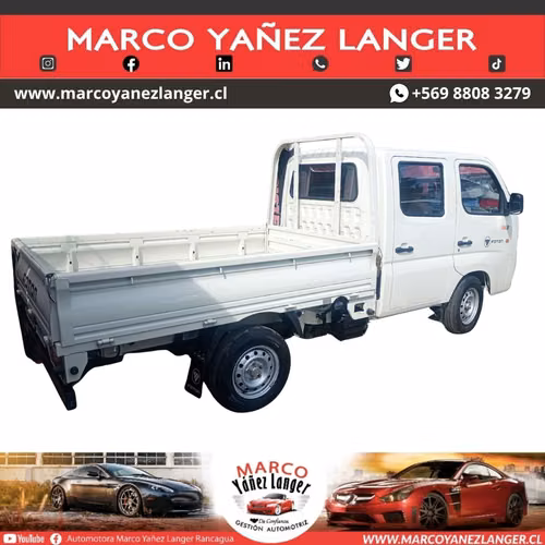 FOTON TM3 4X2 1.6 / AÑO 2025 / FACTURABLE / 27.955 KILOMETROS / EXCELENTE ESTADO