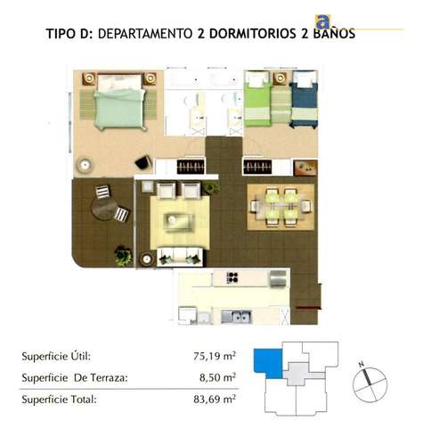 Departamento en venta en Iquique - Imagen 2