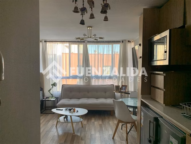 Venta departamento Santiago un ambiente estacionamiento - Imagen 1