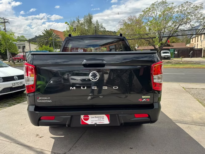 SSANGYONG MUSSO DIESEL 2.2 AUTOMATICA 4X4 SOLO 32.000 KM MANTENCIONES EN LA MARCA VER EN LAS CONDES 2023