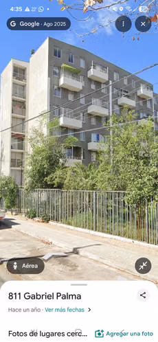 Arriendo Departamento comuna de Recoleta