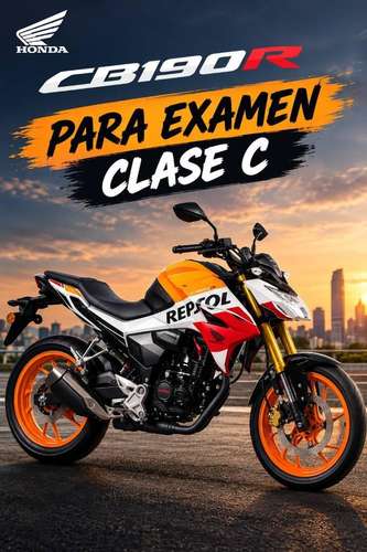 Arriendo de moto para realizar practica para la licencia clase c.