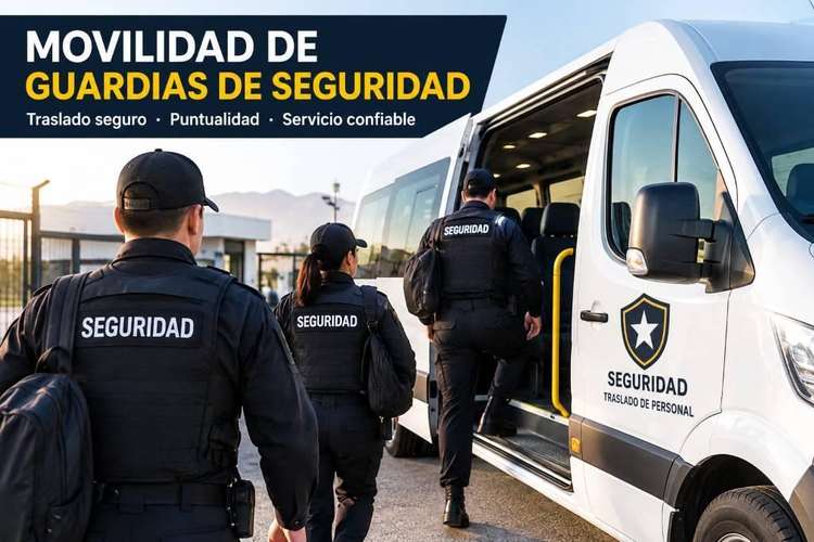 Conductor para movilidad de personal de seguridad