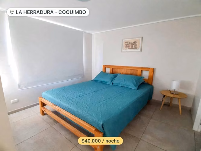 Arriendo Diario Departamento La Herradura Coquimbo $40.000