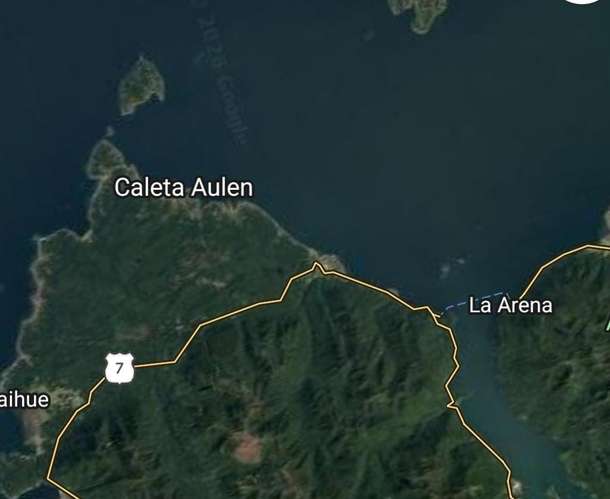 Campo de 15 hectáreas en Caleta Aulén - Hualaihué.