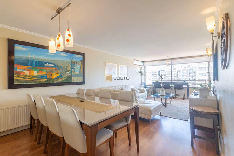 Departamento en venta 4D + 3B + 2E + 1B en 7 Norte, Sector Poniente Viña del Mar