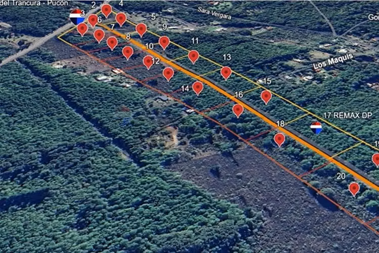 Parcela 17 con luz y acceso al río trancura - Imagen 24