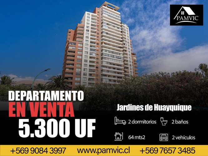 Departamento En Venta En Condominio Jardines De Huayquique