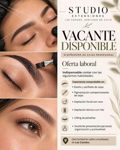 Especialista en Cejas, Hilo y Lifting – Las Condes