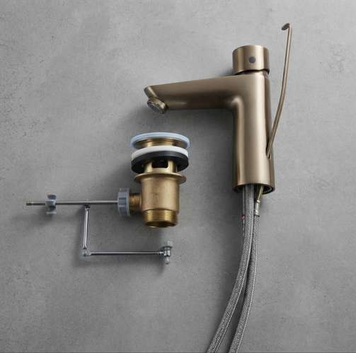 Grifería Hansgrohe Talis E 110 Bronce Cepillado (Nueva/San Bernardo)
