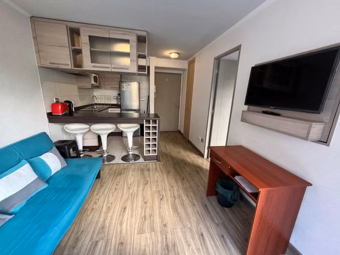 Arriendo departamento amoblado recreo - Imagen 2