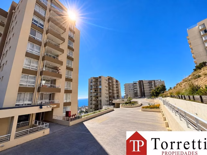 Arriendo departamento amoblado recreo