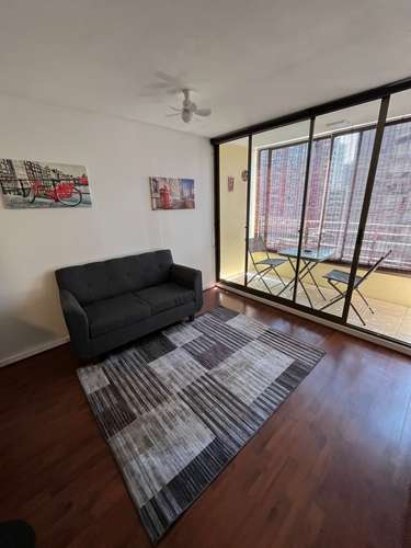 ARRIENDO COMPLETAMENTE AMOBLADO 1H Y 1B
