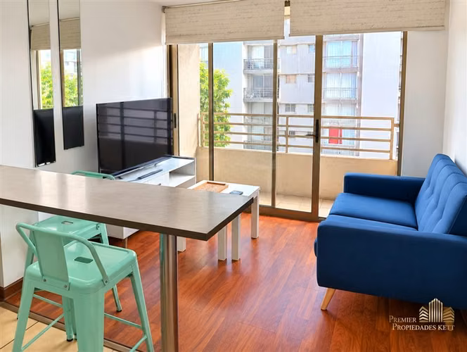 Arriendo Depto Amoblado 1D Metro Hospitales Independencia