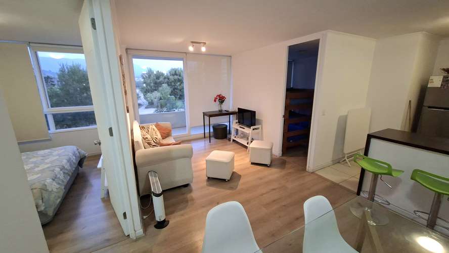 SE VENDE DEPARTAMENTO EN PAPUDO, AMOBLADO, 2 DORMITORIOS Y 1 BAÑO, ESTACIONAMIENTO Y BODEGA LOMAS DE PAPUDO 4