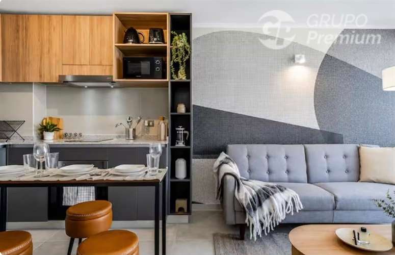 Departamento amoblado full en arriendo de 1 dorm. en Ñuñoa - Imagen 4