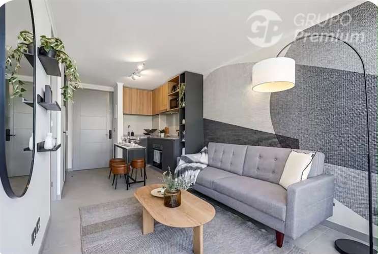 Departamento amoblado full en arriendo de 1 dorm. en Ñuñoa - Imagen 10