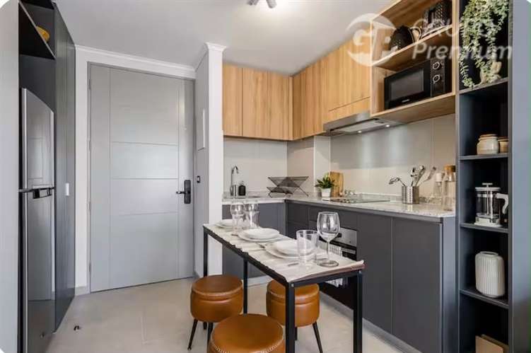 Departamento amoblado full en arriendo de 1 dorm. en Ñuñoa - Imagen 3