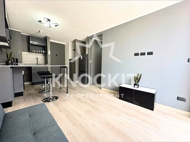Arriendo Depto en La Cisterna - 1D1B Amoblado con Estac - Imagen 4