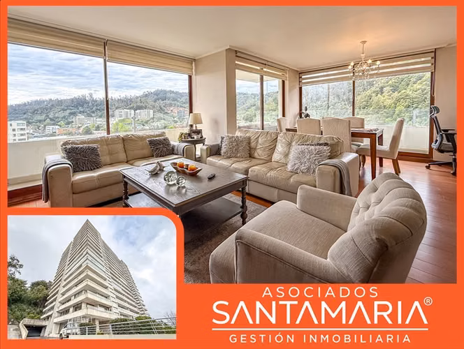 Departamento en venta de 4 dorm. en Sanders, Chiguayante