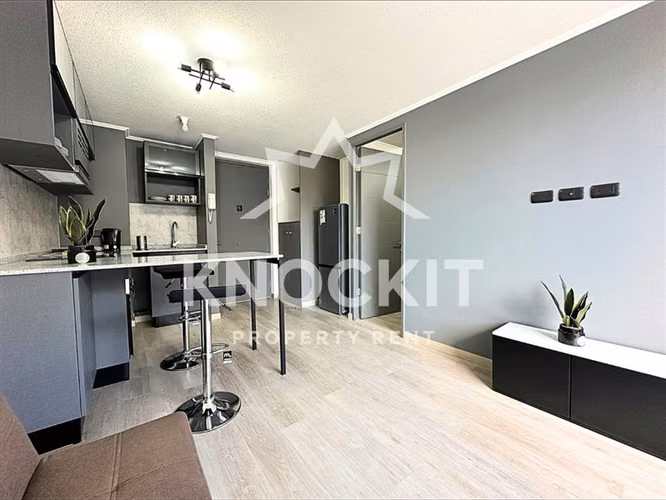 Arriendo Depto 1D1B Amoblado - En la Cisterna con Estac - Imagen 4
