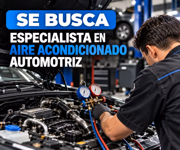 Especialista en Aire Acondicionado Automotriz