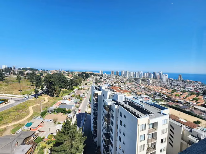 VENDE dpto 2D, linda vista, Lomas de Montemar,  Co