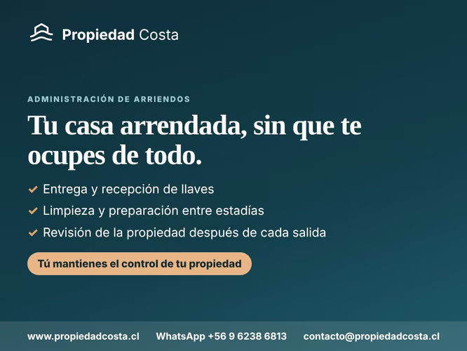 Buscamos, Arrendamos, Administramos o vendemos tu casa o parcela en el litoral central