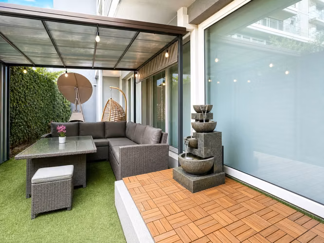 Departamento con jardín privado - Metro Las Torres - Imagen 12