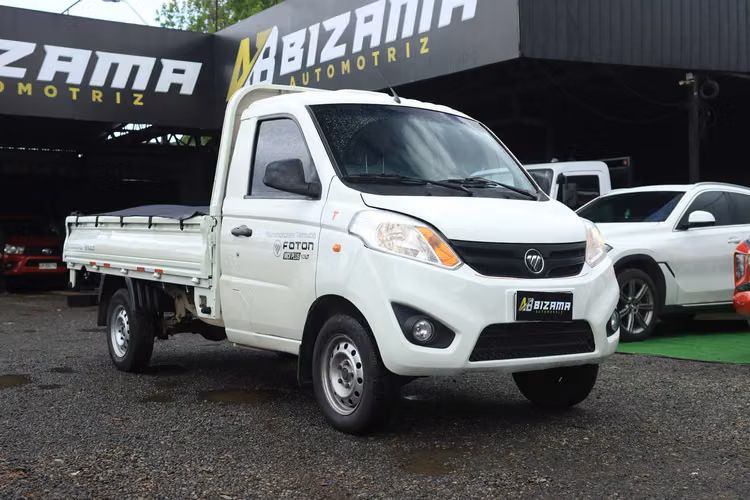 FOTON MIDI CABINA SIMPLE AÑO 2021 1.3L BENCINA MT DE CARGA AL DIA