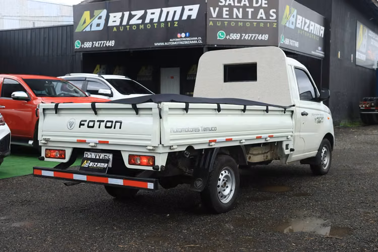 FOTON MIDI CABINA SIMPLE AÑO 2021 1.3L BENCINA MT DE CARGA AL DIA