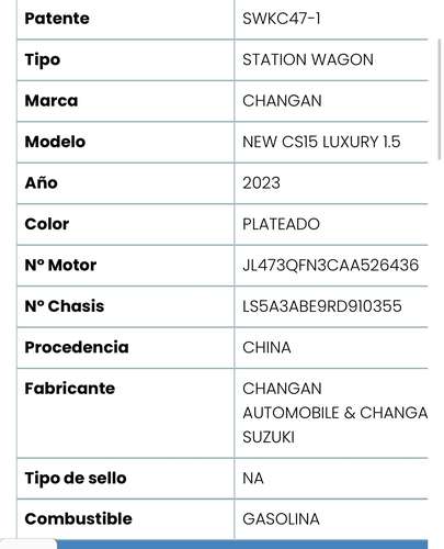 CHANGAN CS15 - Imagen 5