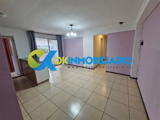 Departamento en venta de 3 dorm. en Padre Hurtado