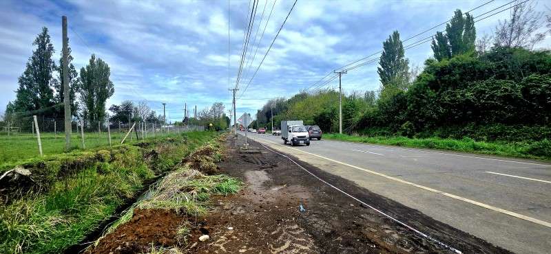 Vendo sitio de 5.000 con frente a Camino Antuco