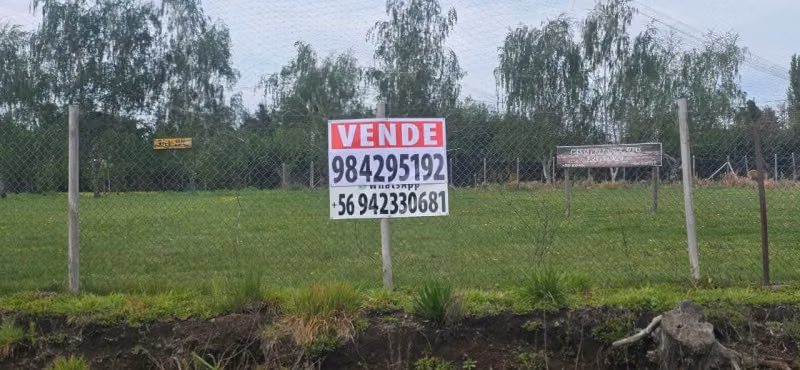 Vendo sitio de 5.000 con frente a Camino Antuco