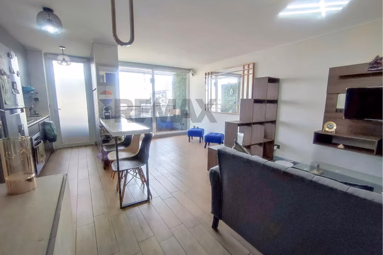 Moderno departamento ñuñoa (edificio año 2023)