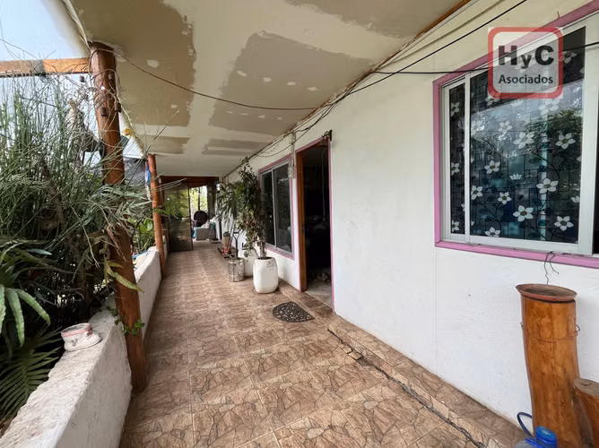 Parcela 5.080 m² con casa y quincho en Huelquén