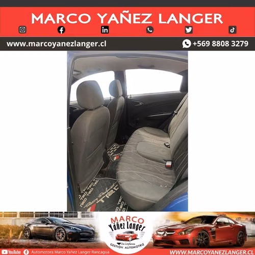 CHEVROLET SAIL 1.4 / AÑO 2016 / EXCELENTE ESTADO