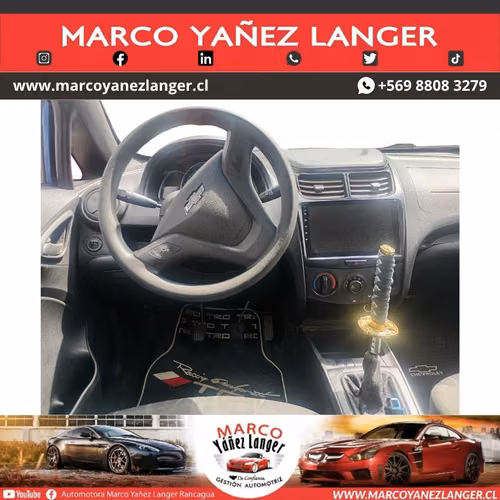 CHEVROLET SAIL 1.4 / AÑO 2016 / EXCELENTE ESTADO