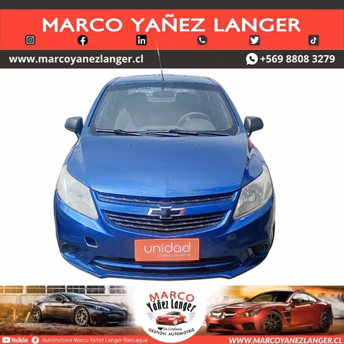 CHEVROLET SAIL 1.4 / AÑO 2016 / EXCELENTE ESTADO