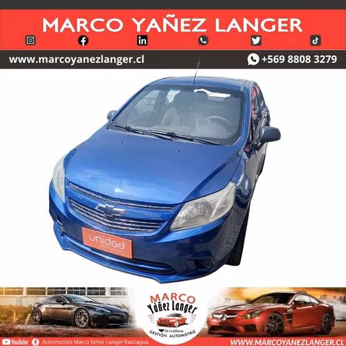 CHEVROLET SAIL 1.4 / AÑO 2016 / EXCELENTE ESTADO