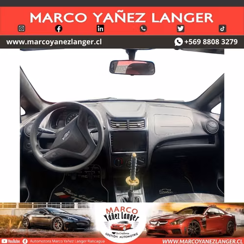 CHEVROLET SAIL 1.4 / AÑO 2016 / EXCELENTE ESTADO
