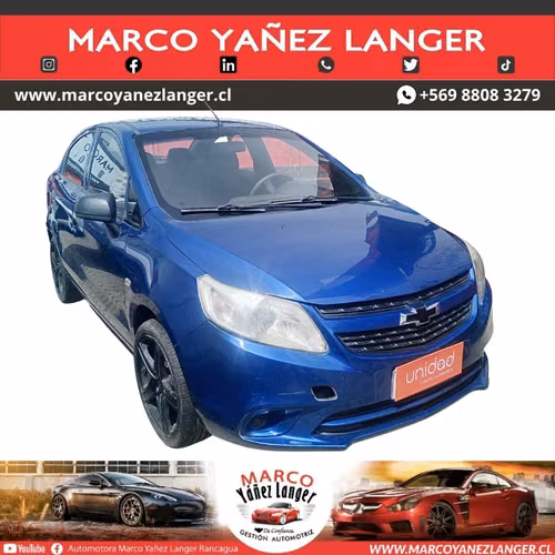 CHEVROLET SAIL 1.4 / AÑO 2016 / EXCELENTE ESTADO